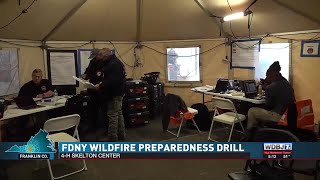FDNY Holds Wildland Fire Exercise in Franklin County