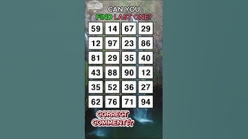 Find at least 1 pair!! Find 3 pairs of identical numbers/Dementia Prevention Quizzes/Tests.No.135