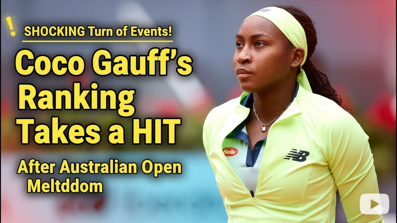 Coco Gauff Ranking Trajectory: No. 3 In Early 2026, Dips To No. 4 After Australian Open Exit