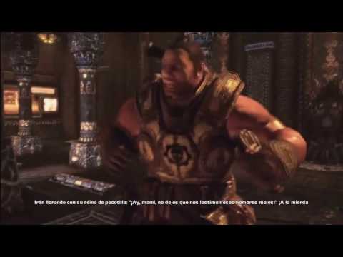 El "conmovedor" discurso de COLE-Gears of War 2 [HD]