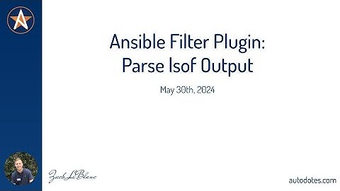 Ansible Filter Plugin: Parse lsof Output