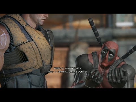 Deadpool The Game Meeting Cable For The First Time Youtube
