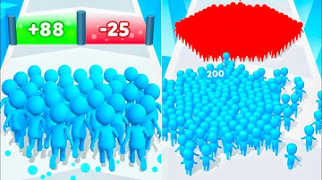 TikTok Gameplay Video 2023 - Satisfying Mobile Game Max Levels: Count Masters Stickman Games