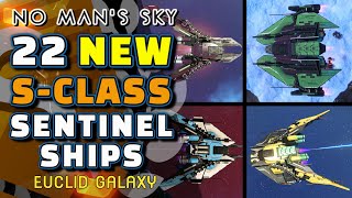 22 Exclusive S-Class Sentinel Ship Locations | No Man's Sky Orbital | EUCLID