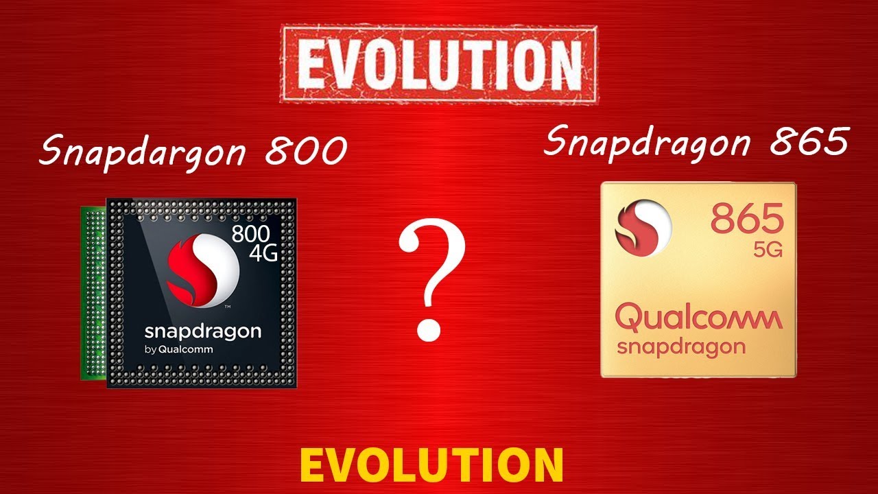 Evolution Of Snapdragon 800 To Snapdragon 865 5G (800 Series )