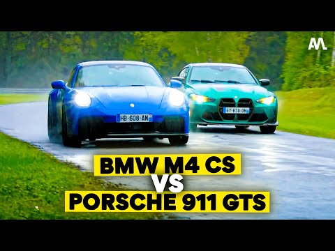 Miniature : La BMW M4 CS défie la Porsche 911 GTS : laquelle sera la meilleure ?