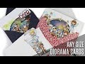 Nativity Scenes Diorama Cards + Make them in any size