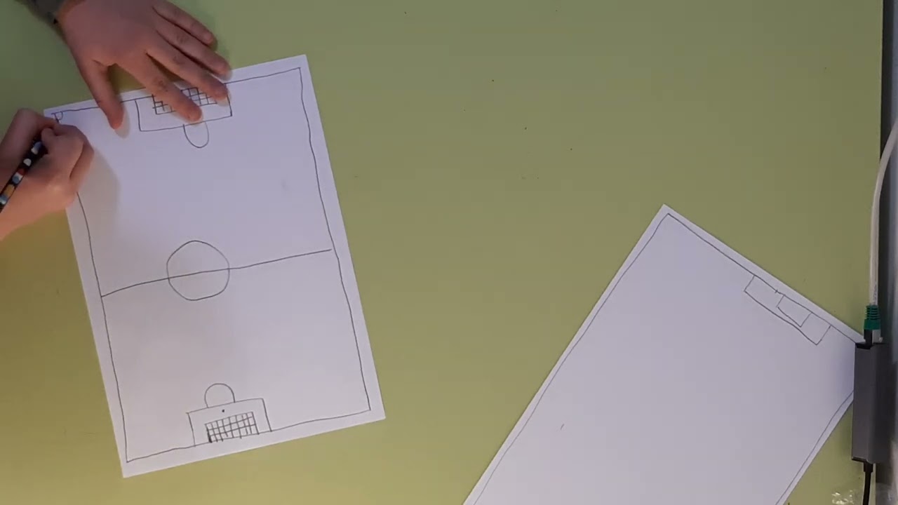 Disegno un campo da calcio con calciatori (Bologna vs Inter) *Serie a*