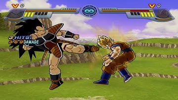 Raditz VS Goku (CPU VS CPU) - Dragon Ball Z Infinite World