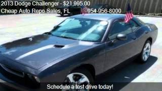 2013 Dodge Challenger SXT - for sale in Pompano Beach, FL 33
