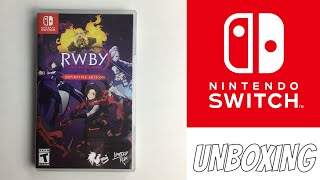RWBY GRIMM ECLIPSE DEFENITIVE EDITION GAME UNBOXING