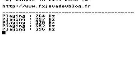 Atari ST : simple YM-2149 demo