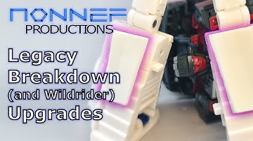 Transformers Legacy Breakdown  - Nonnef Upgrade Kit Instructions