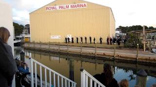 Don Platt Memorial Service at Royal Palm Marina