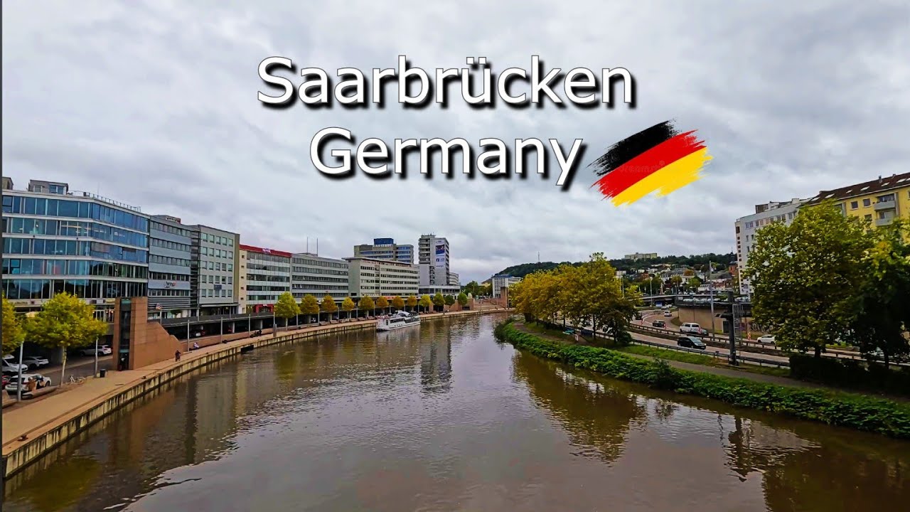 Saarbrücken, the beautiful state capital of Saarland in Germany 🇩🇪