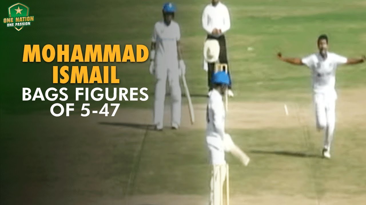 Mohammad Ismail bags figures of 5-47 | Multan vs Karachi Whites | Quaid ...