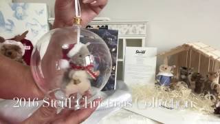Steiff Christmas Mouse in Bauble Ornament Limited Edition 021657