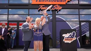 Dolly Parton's new truck stop opens. Where you can find it