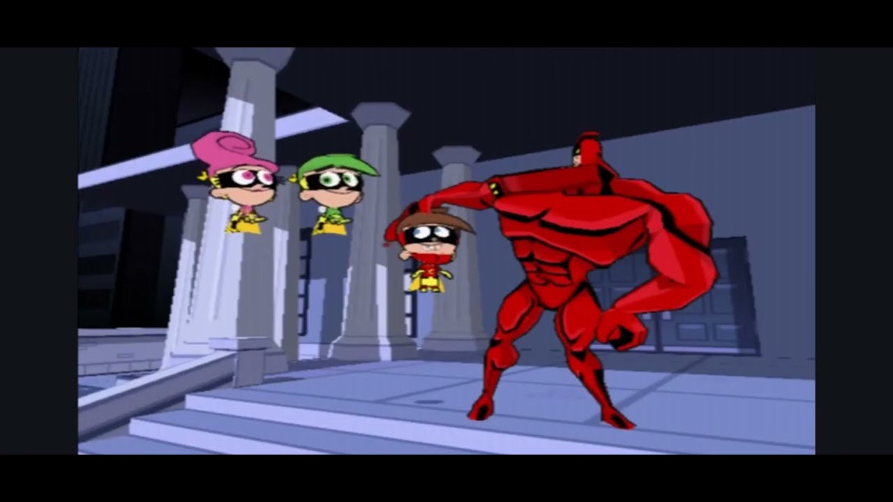 Fairly Oddparents Breakin Da Rules PS2 Full Game Playthrough Part 2 Chinless Blunder