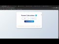 Presentation Mini Project Cloud (Power Calculator)