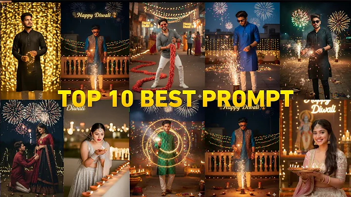 🎇 Trending AI Diwali Photo Editing Prompts | Google Gemini Diwali Look Editing 2025 🎇
