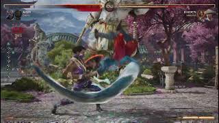 Mortal Kombat 1 Rain/Cyrax unblockable setup (Overhead)