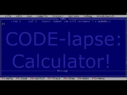 CODE-lapse : Calculator