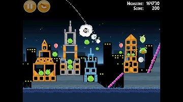 Angry Birds Danger Above 7-15 Walkthrough 3 Star