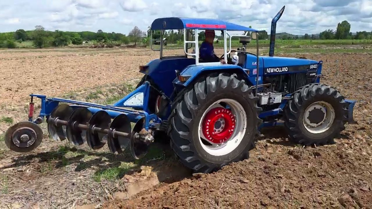 มาดูวิธีเก็บหัวงานและมุมคันนาขับโดยโก๋แขก 6640 เก็บยังไงไปดูกันเลย