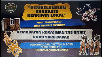 Pembelajaran Berbasis Kearifan Lokal