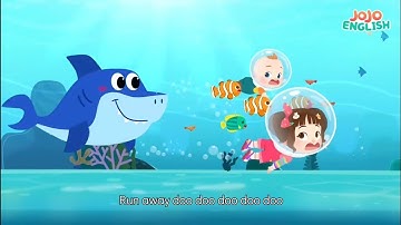 Baby Shark Doo Doo Song || Bé học Tiếng Anh các con vật dưới nước || Super Jojo English