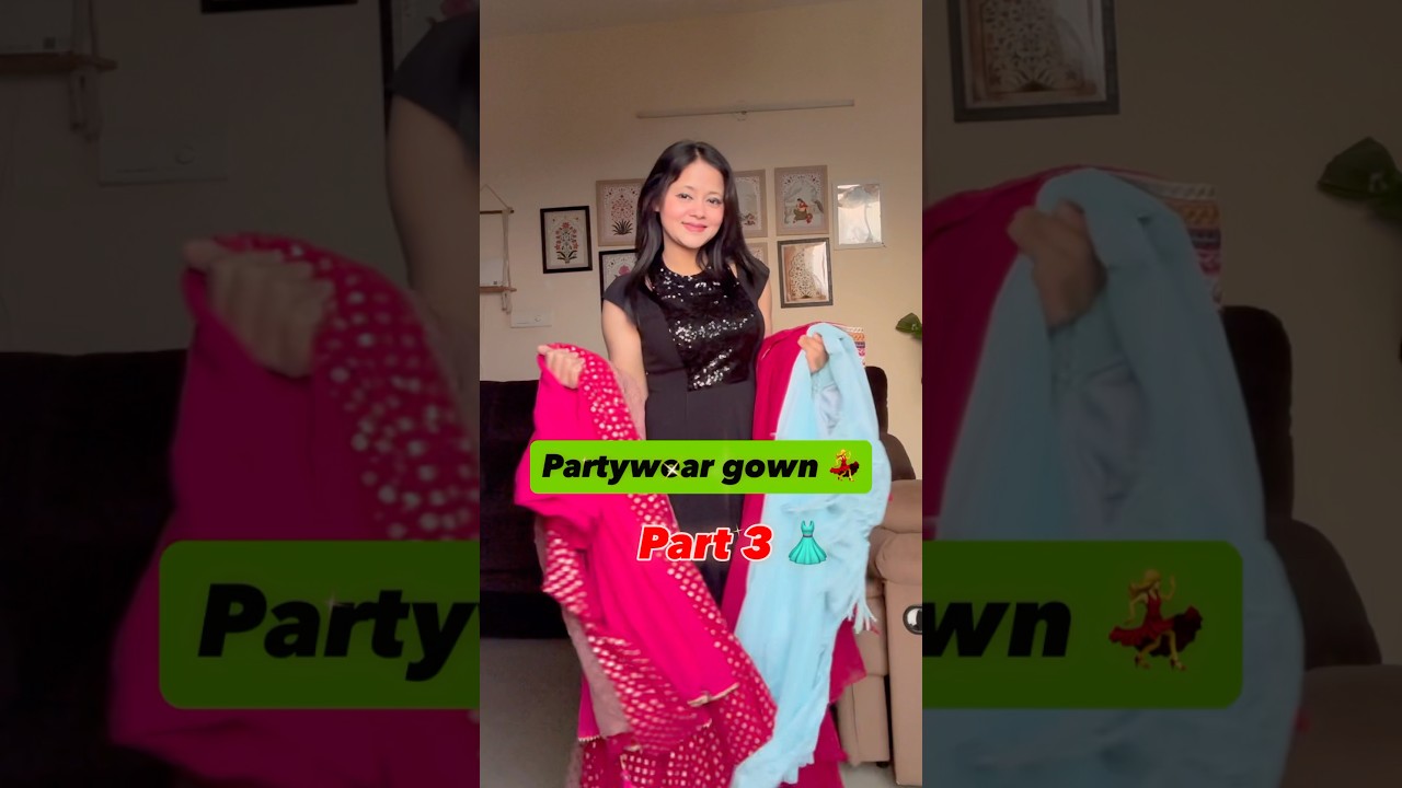 ✨1st Video of 2026✨birthday 👗 gown✨Partywear dress/kurta set 