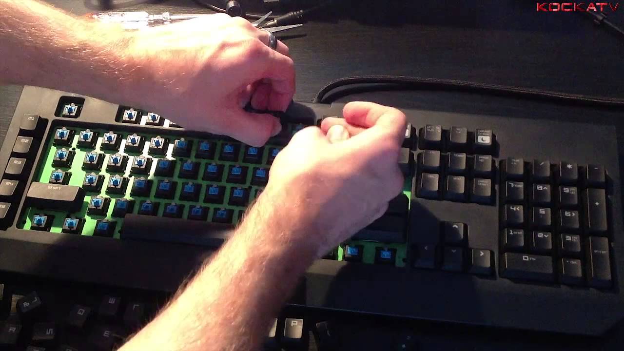 Razer Blackwidow Ultimate 2013 Cleaning Tisztitas Hd Youtube