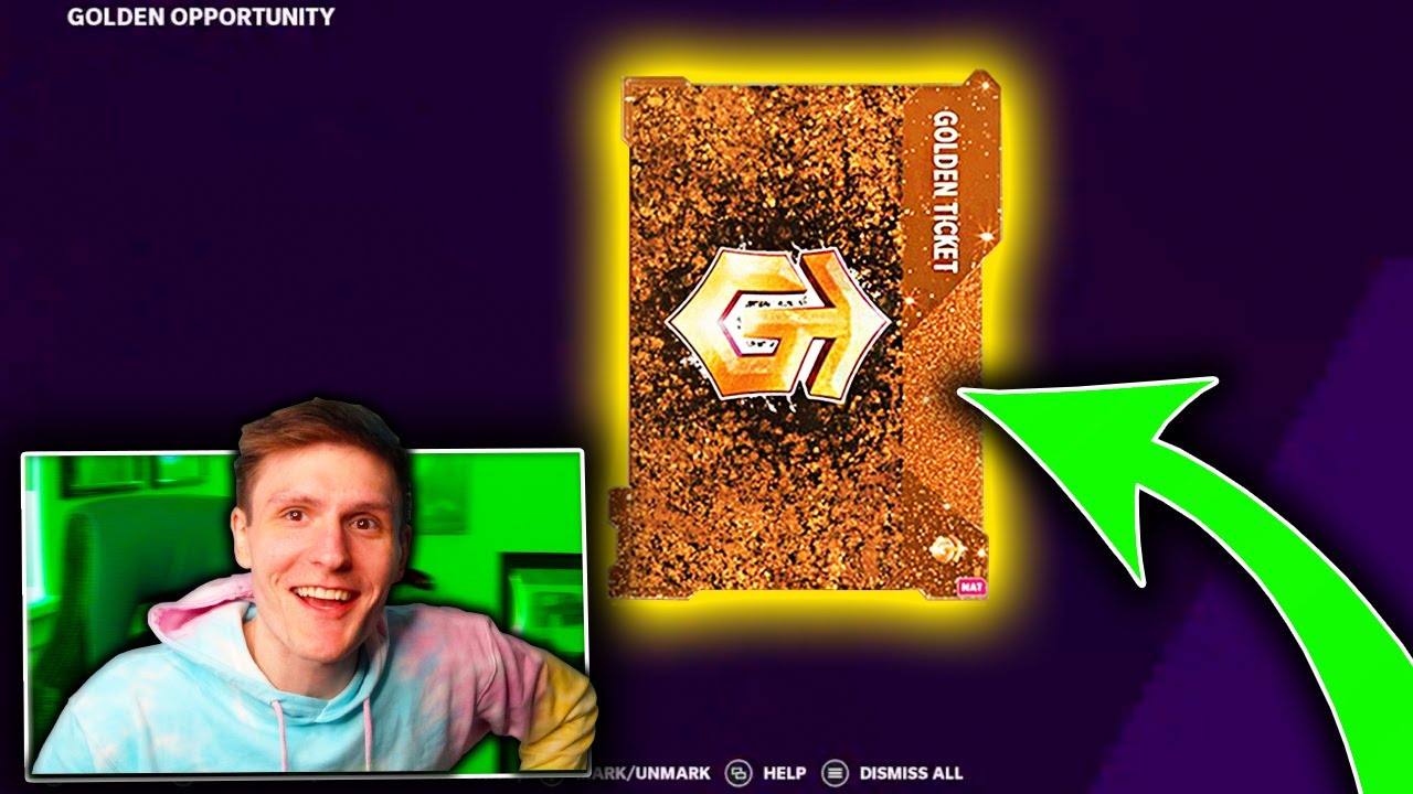 I GOT A GOLDEN TICKET... - YouTube