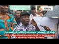 ASUU holds nationwide protests to call on the government to address its lingering demands