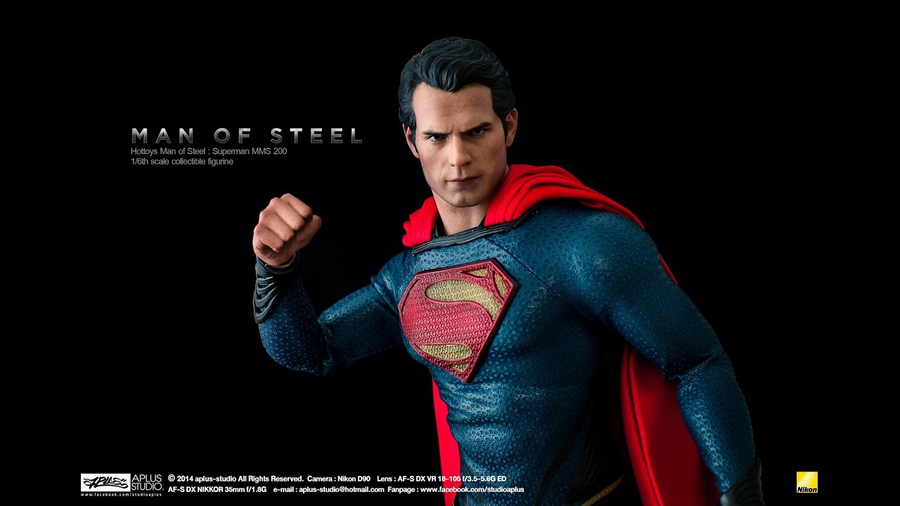 REVIEW : Hot Toys Man of Steel MMS200 - YouTube