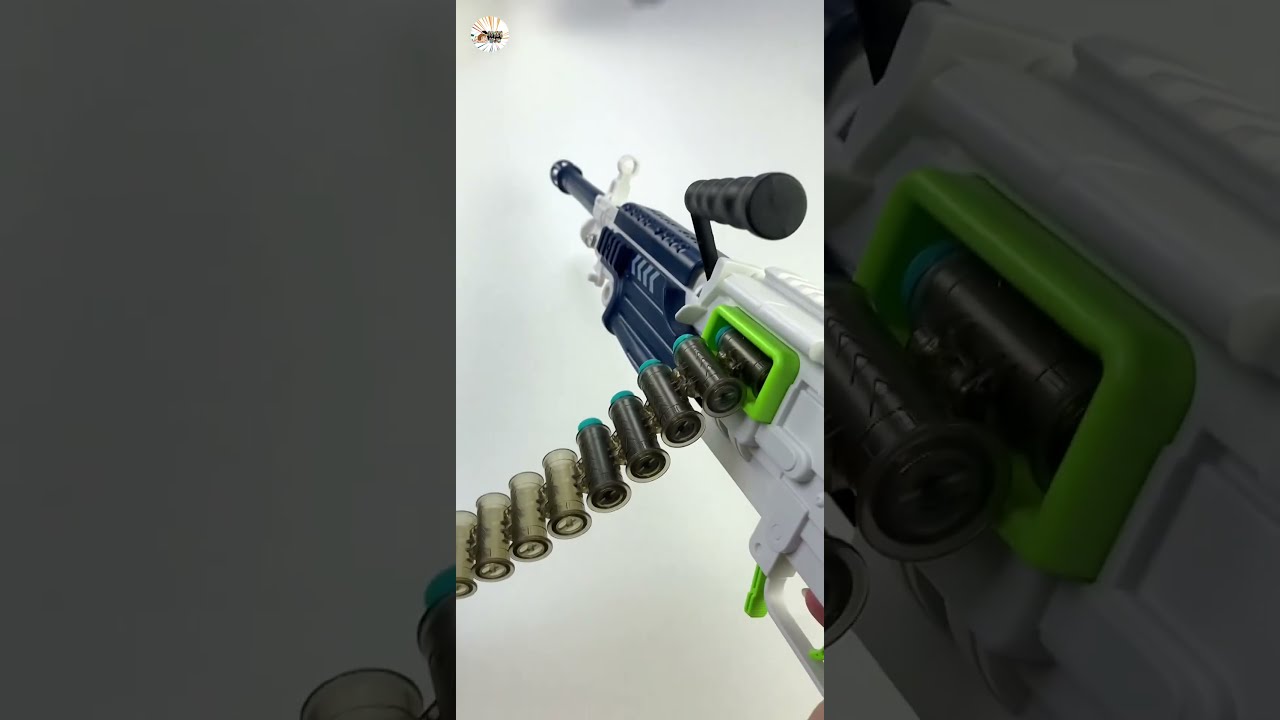 Large Ammo M249 Nerf Gun To Surprise Your Siblings Shorts Viral Trending