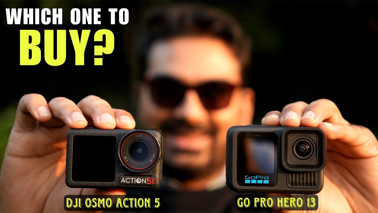 Go Pro Hero 13 Black v/s DJI Osmo Action 5 Pro | Detailed Comparison | Which one For Motovlogging?