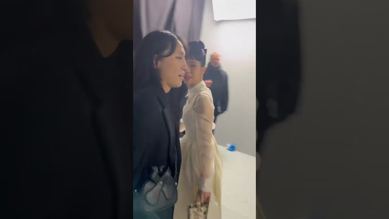 Défilé Dior haute couture x Jisoo #shorts #jisoo #blackpink #dior #pfw #hautecouture