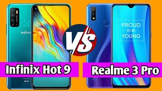 Infinix Hot 9 vs Realme 3 Pro | Detailed Comparison | 3 Pro vs Hot 9 | Camera, Price, Processor.....