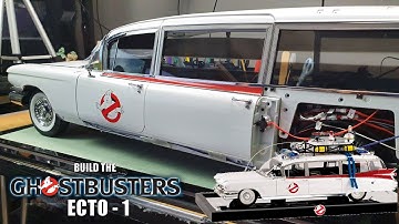 Build the Ghostbusters Ecto-1 - Part 87,88,89 and 90 - Finishing the Left Rear Door, Trim and Window