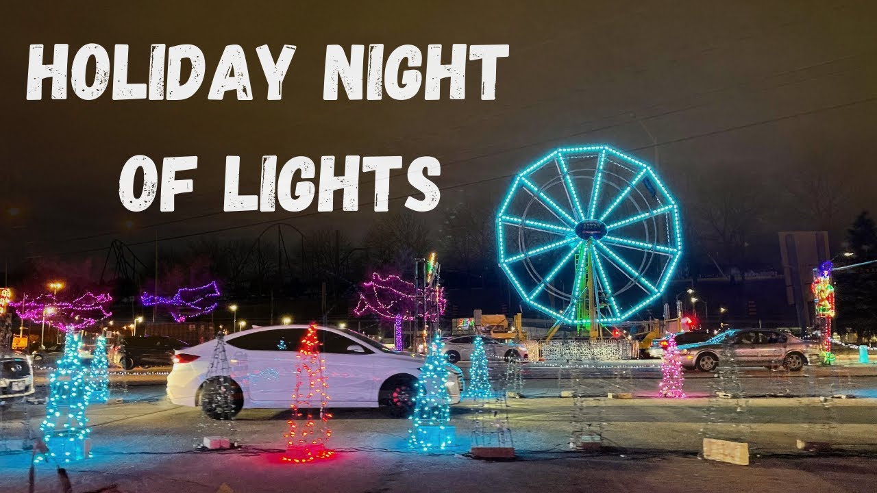 2020 Holiday Night of Lights FULL DRIVE THRU Vaughan, ON, Canada