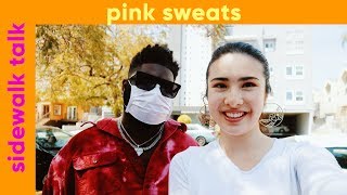 PINK SWEAT$ Interview- highly depressed, young parents difficulties, played drums to live