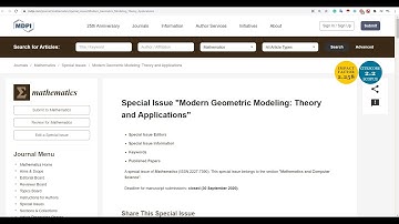 Special Issue "Modern Geometric Modeling: Theory and Applications" (Editors: Ziatdinov & Miura)