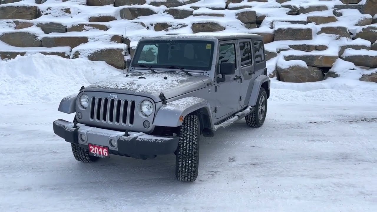 2016 Jeep Wrangler Unlimited Sahara (Manual) - YouTube