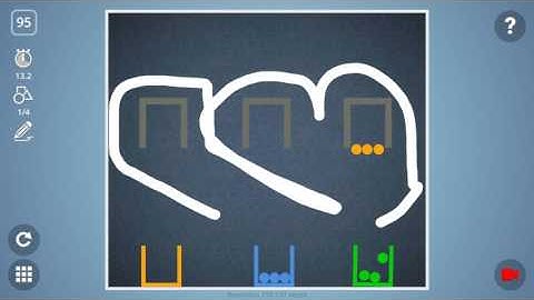 Check out how I solved level 95 in Brain It On! #BrainItOn