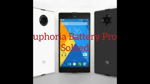 YU Yuphoria battery Problem Solved