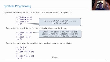 Symbolic Programming