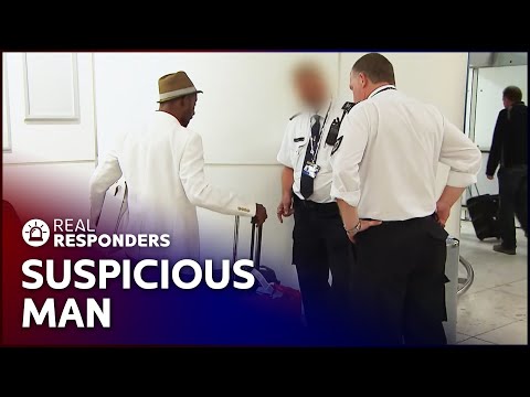 Suspicious Man Tries To Leave With Someone Else's Suitcase Customs Real Responders