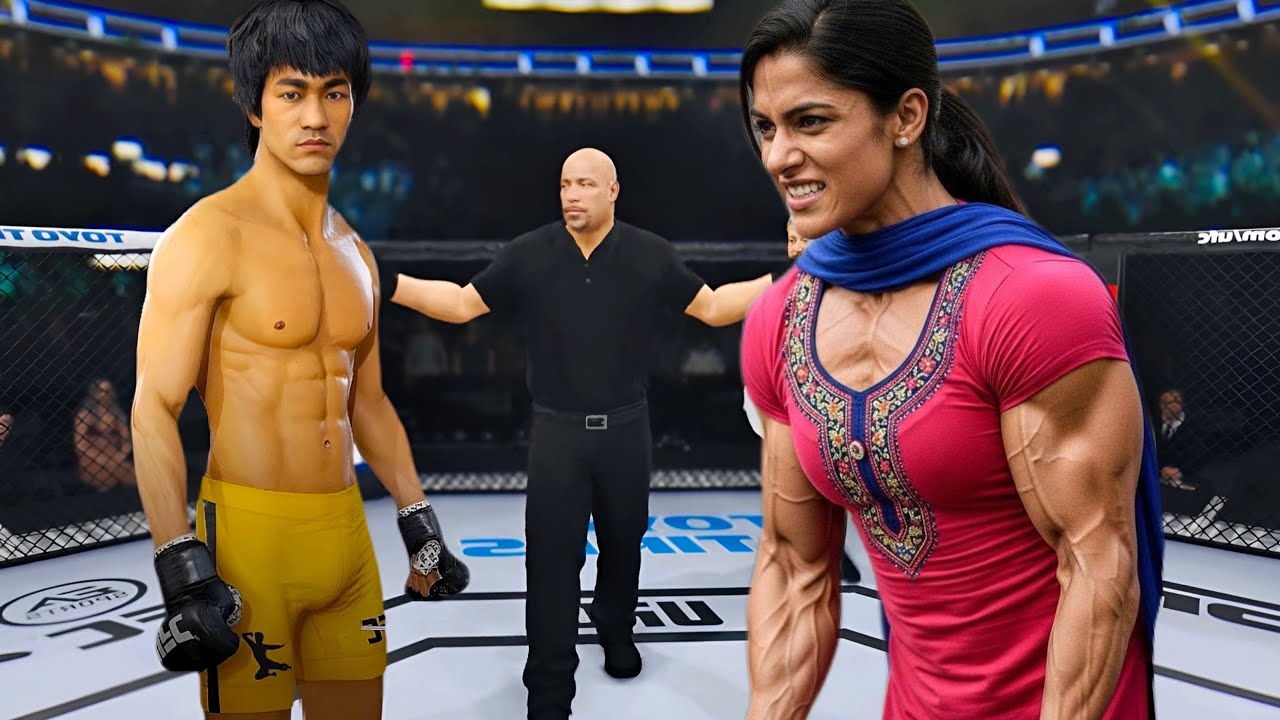 PS5 | Bruce Lee vs. Old Ila [EA Sport UFC 4]🥊